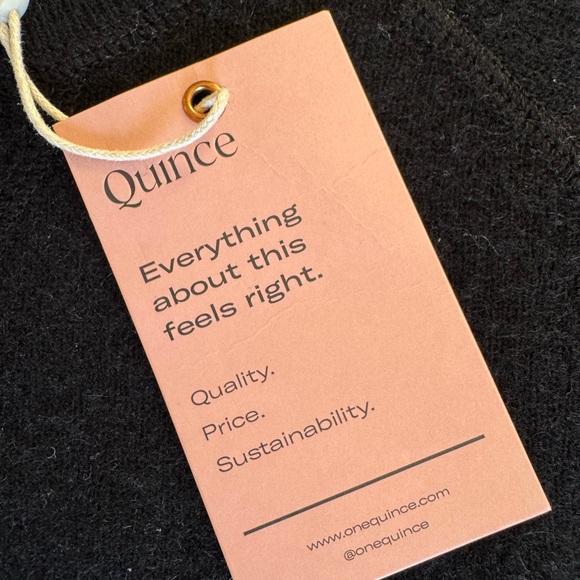 Quince cashmere Sweater, NWT - Picture 4 of 5